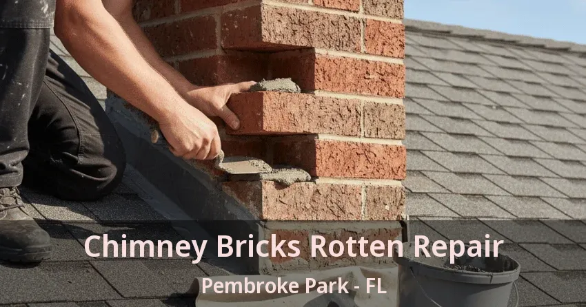 Chimney Bricks Rotten Repair Pembroke Park - FL