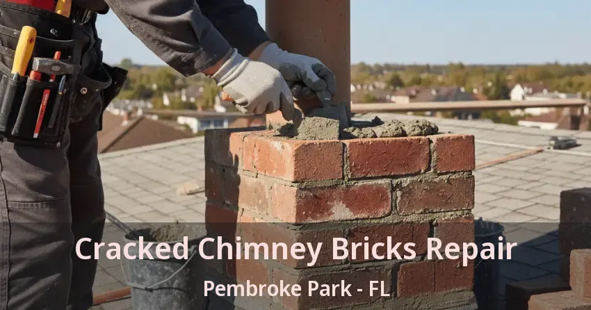 Cracked Chimney Bricks Repair Pembroke Park - FL