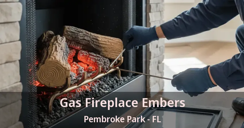 Gas Fireplace Embers Pembroke Park - FL