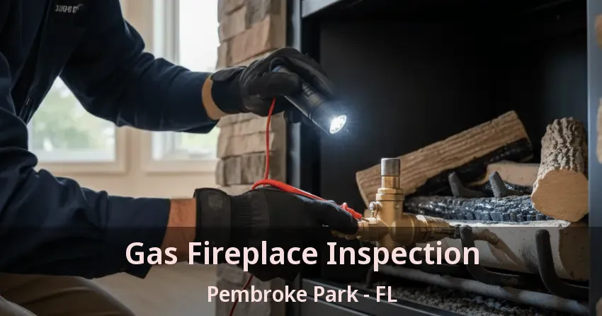 Gas Fireplace Inspection Pembroke Park - FL