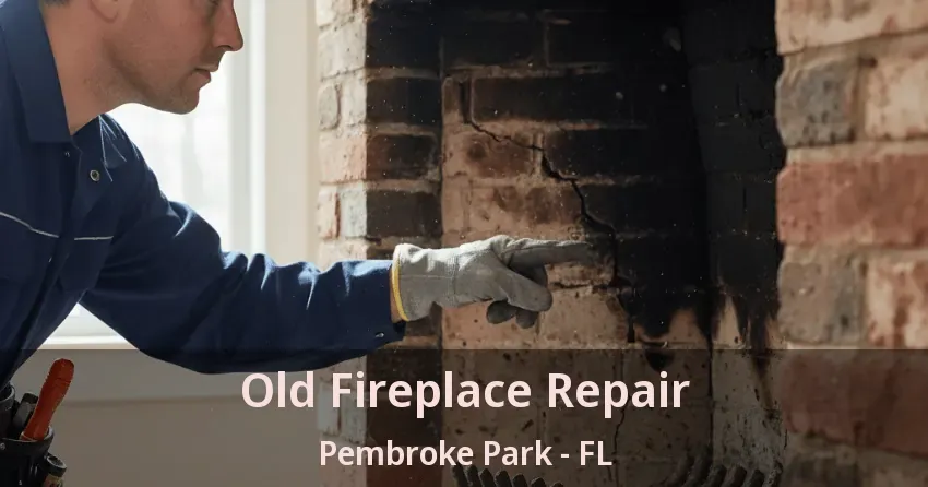 Old Fireplace Repair Pembroke Park - FL