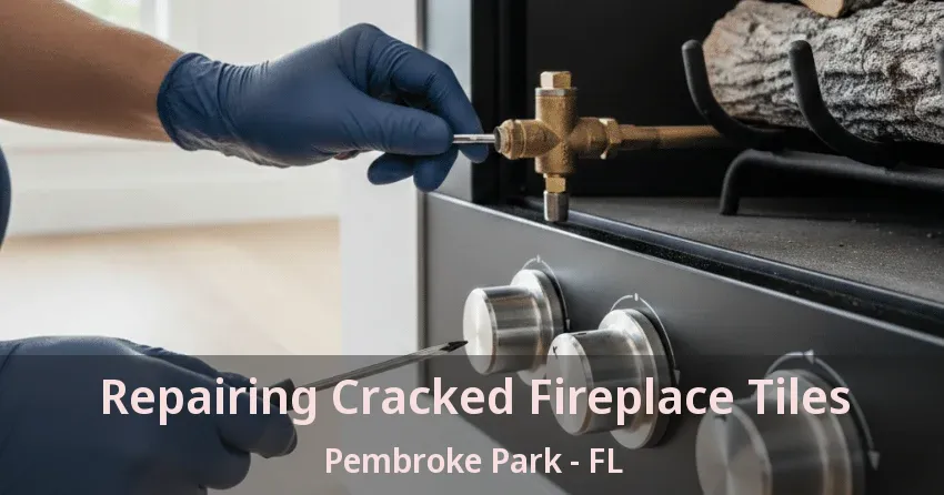 Repairing Cracked Fireplace Tiles Pembroke Park - FL